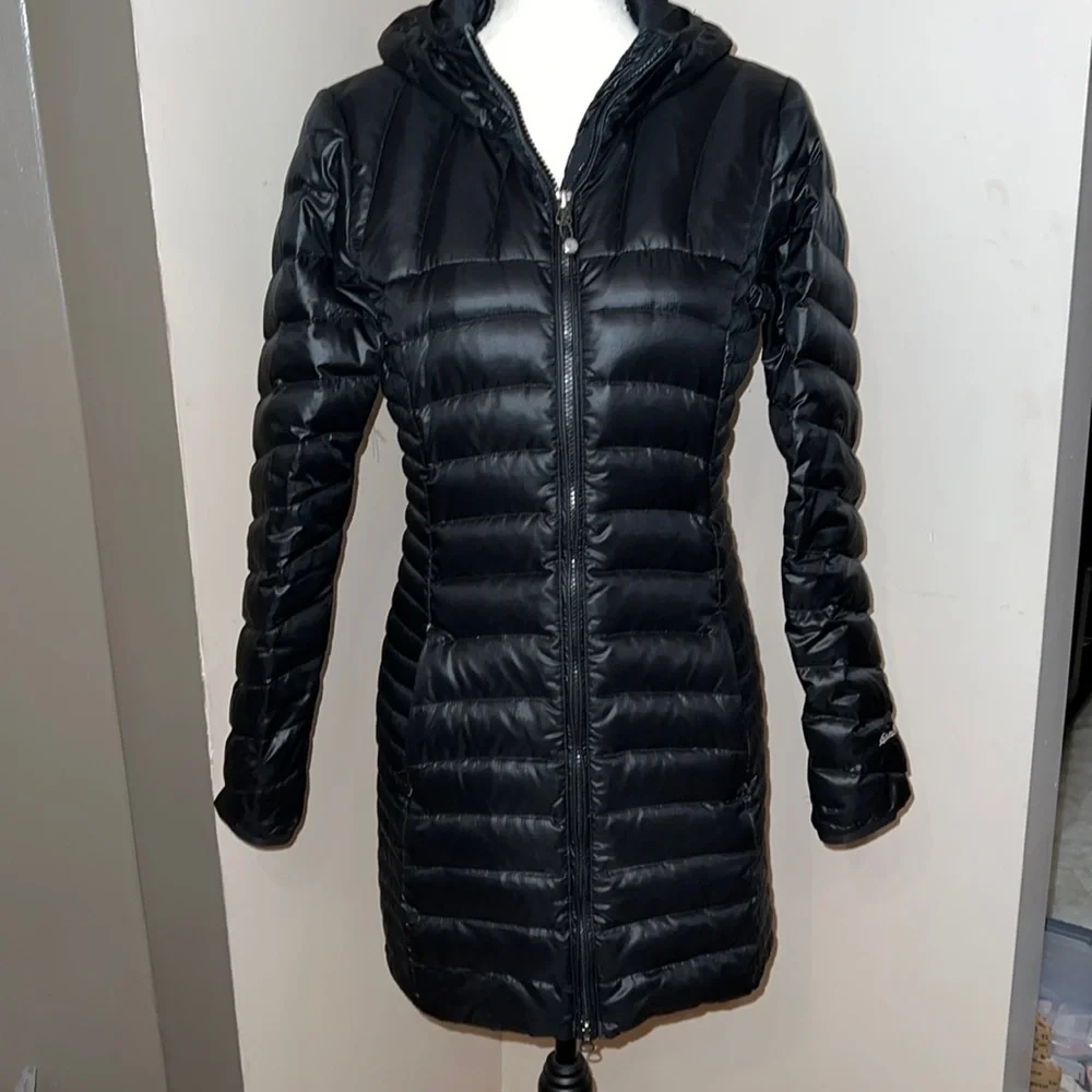 Eddie Bauer Insulated Down Black jacket. - Picture 1 of 11